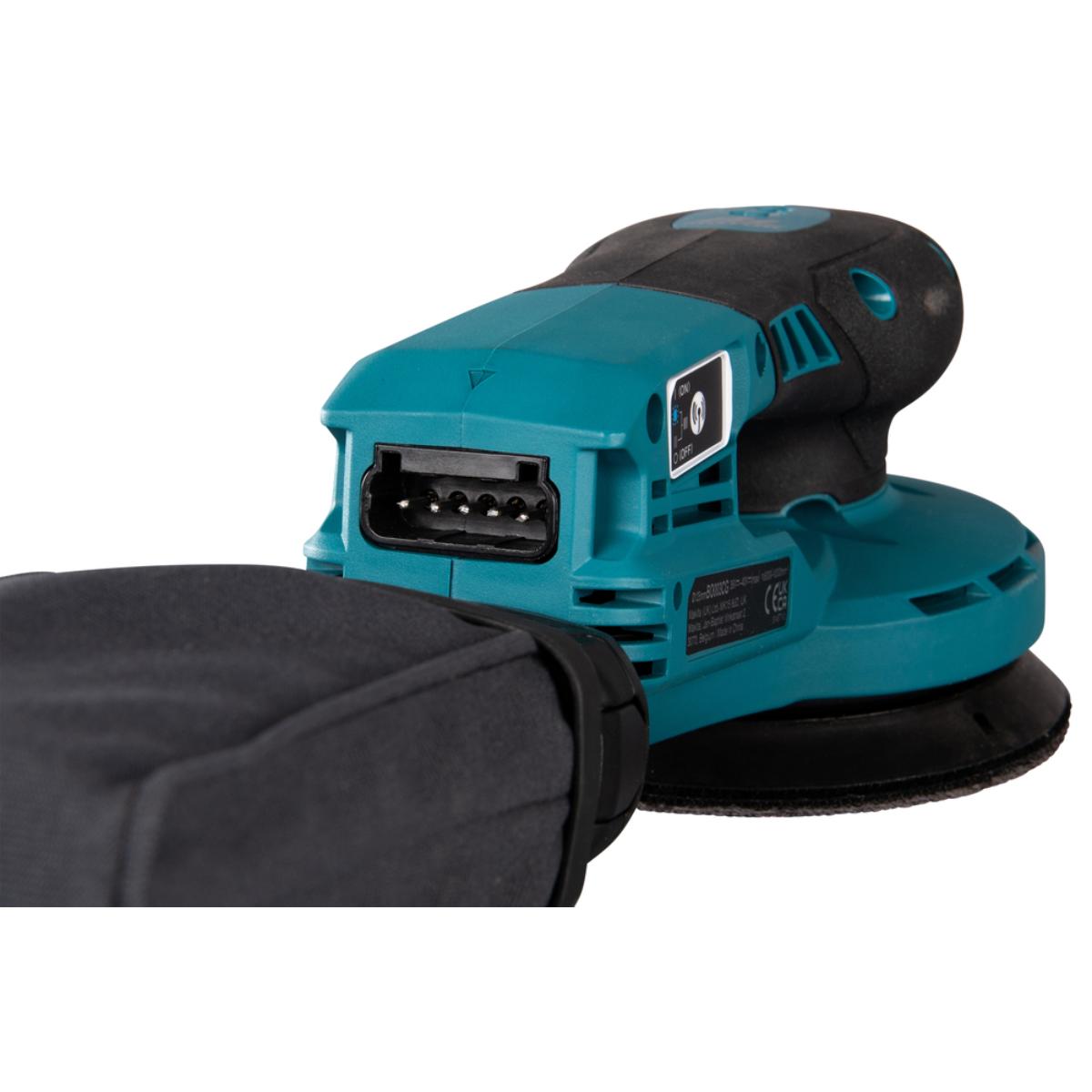 Makita Akku-Exzenterschleifer XGT - Connector - 125 mm Ø - 3,0 mm Hub - 1,6 m Kabel - BO003CGZ