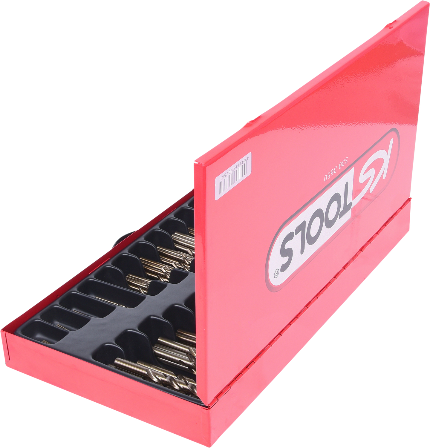 KS Tools HSS-G Co 5 Spiralbohrer-Satz, 230-tlg, 1-13mm