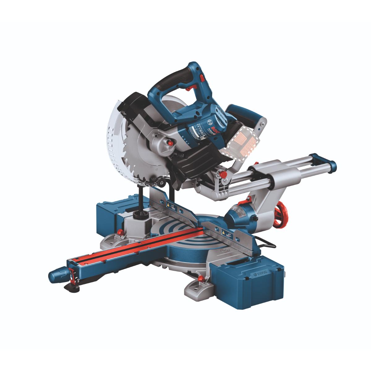 Bosch Akku-Kapp- und Gehrungssäge BITURBO GCM 18V-216 D, 1 x Kreissägeblatt