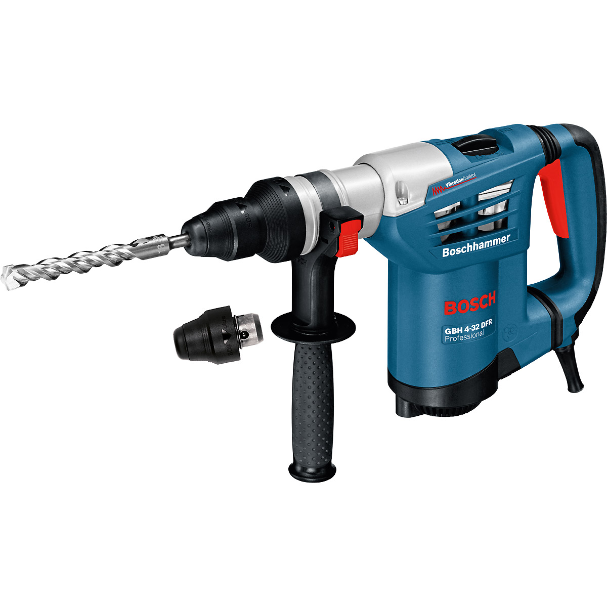 Bosch Bohrhammer mit SDS plus GBH 4-32 DFR, Handwerkkoffer, Schnellspannbohrfutter