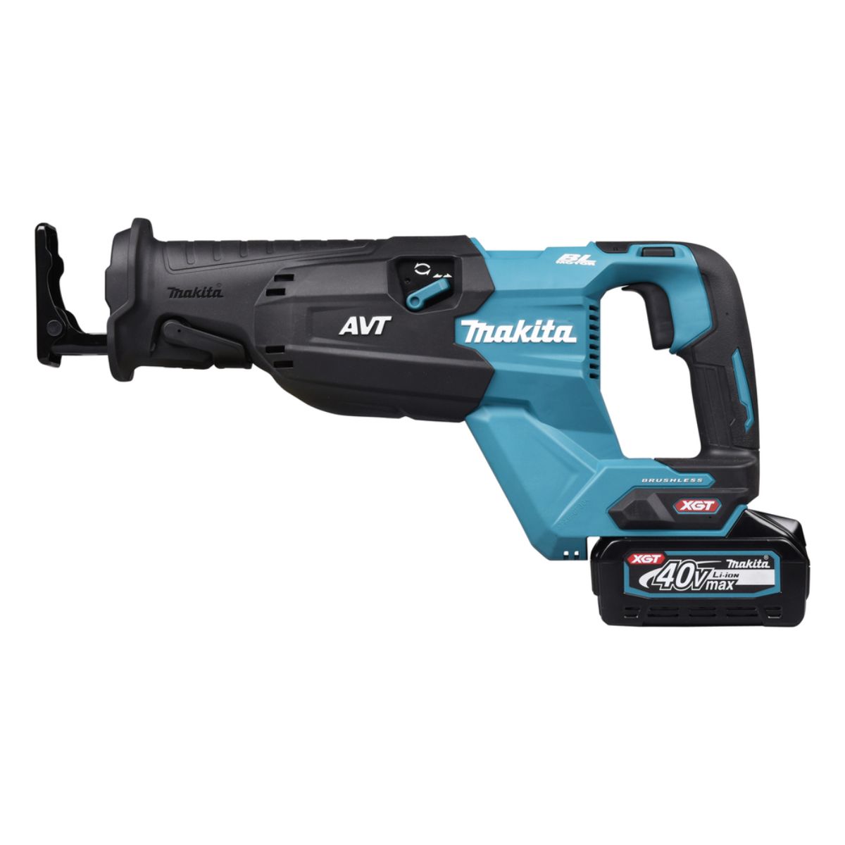 Makita Akku-Reciprosäge 40V max. / 4,0 Ah, 2 Akkus + Ladegerät im Transportkoffer JR002GM201