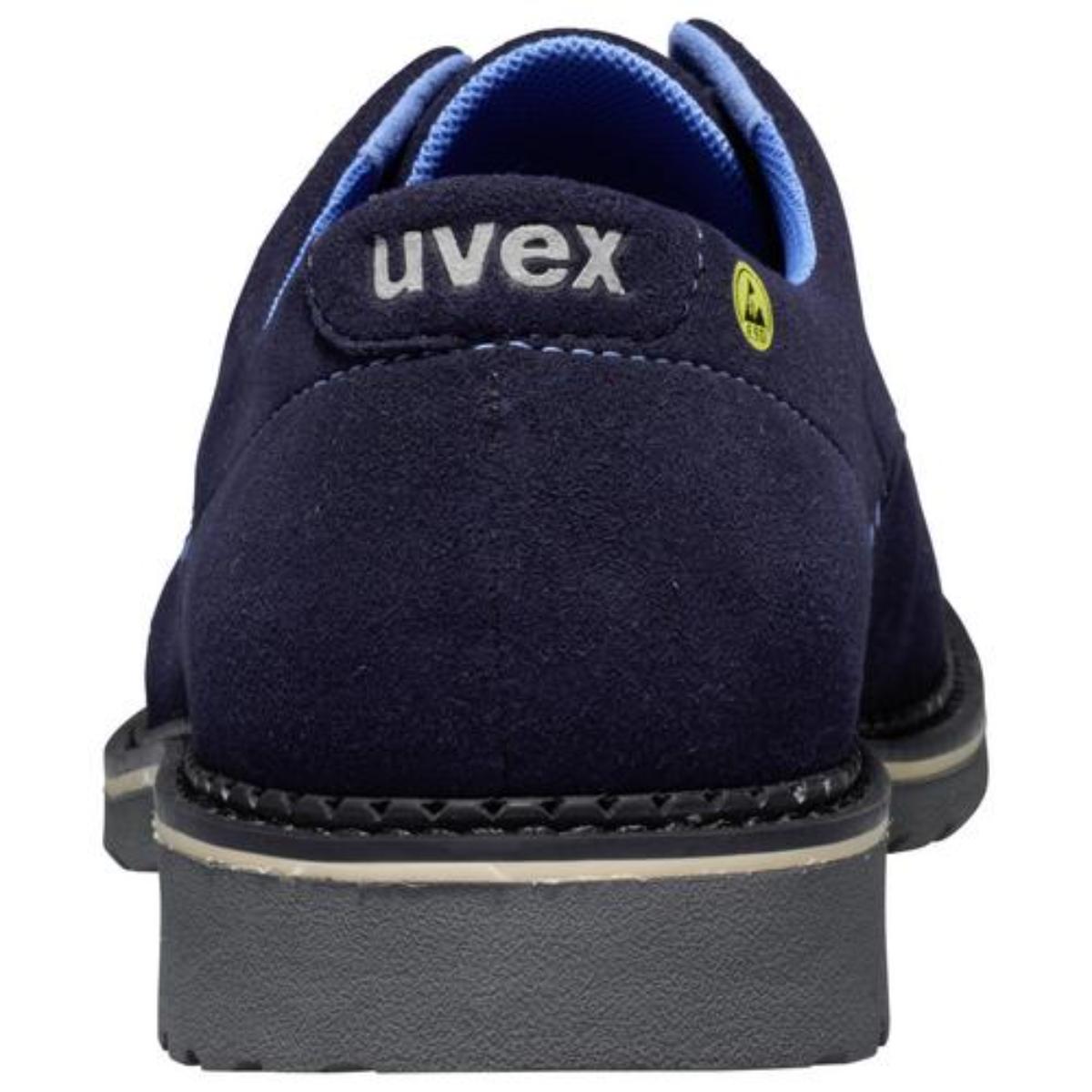 uvex 1 business Sicherheitsschuh Halbschuhe S3, blau