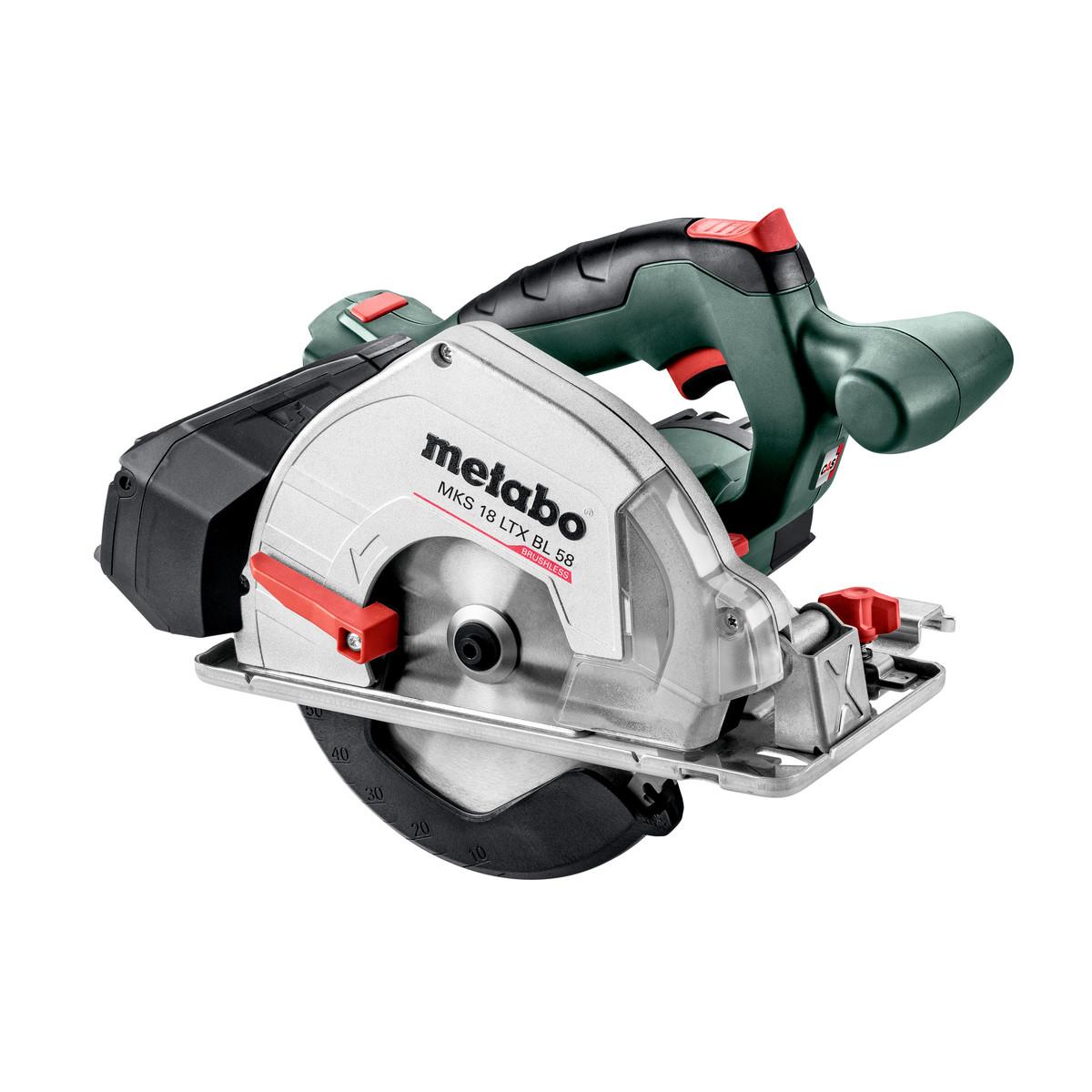 Metabo Akku-Metall-Handkreissäge MKS 18 LTX BL 58 - metaBOX 340