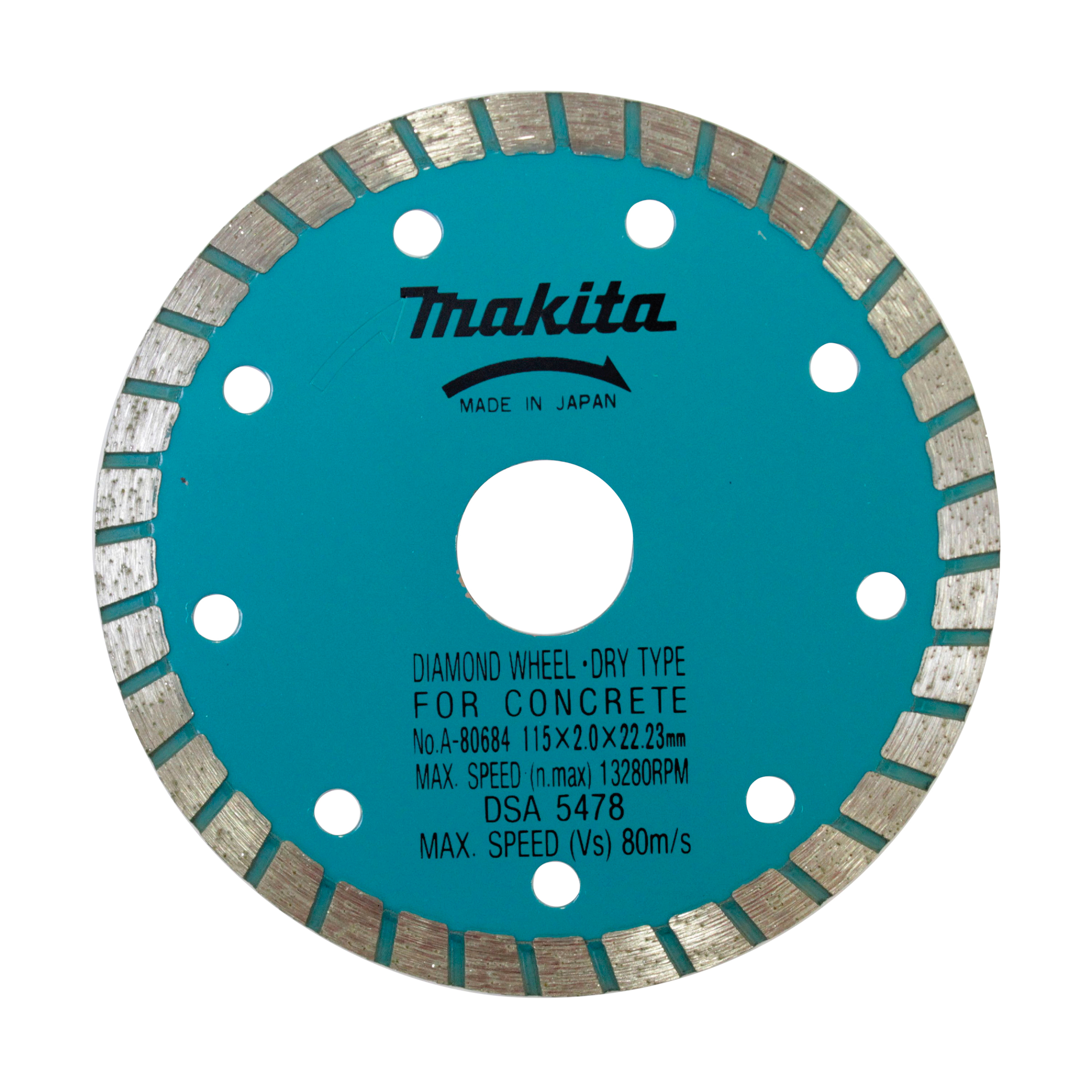 Makita Diamantscheibe 115 mm Pfanne - A-80684