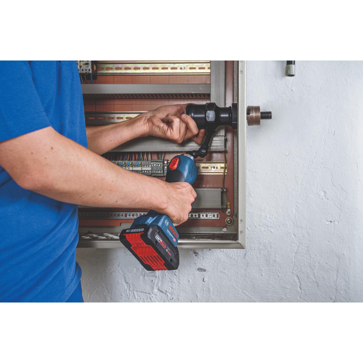 Bosch Akku-Hydraulisches Stanzwerkzeug GLH 18V-60 in XL-BOXX