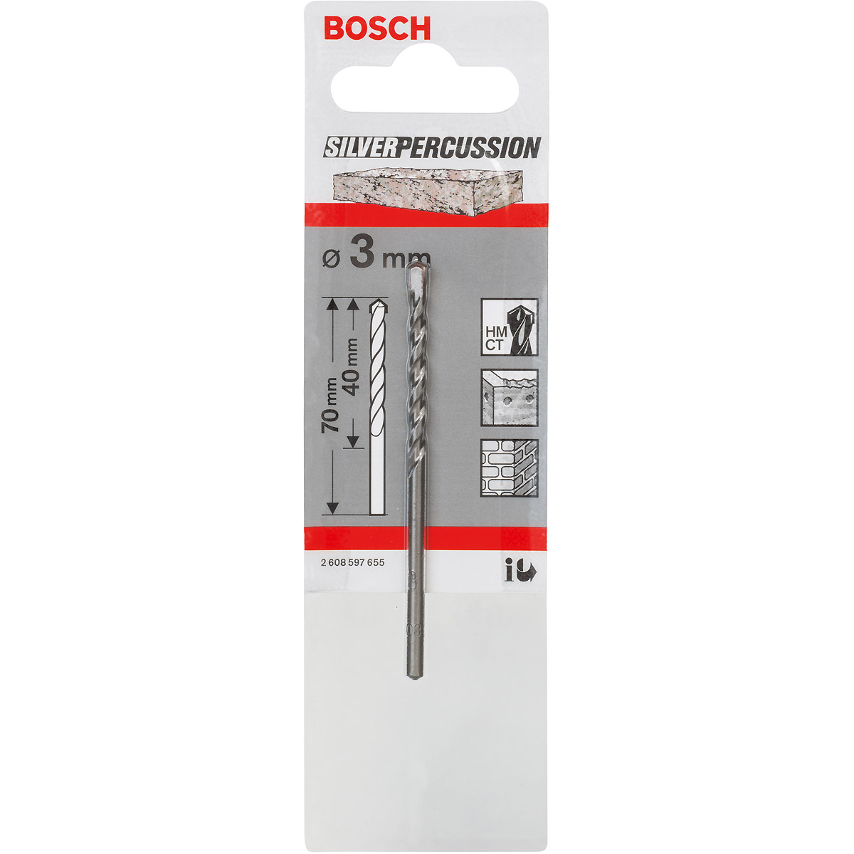 Bosch Betonbohrer CYL-3 ø 3 mm
