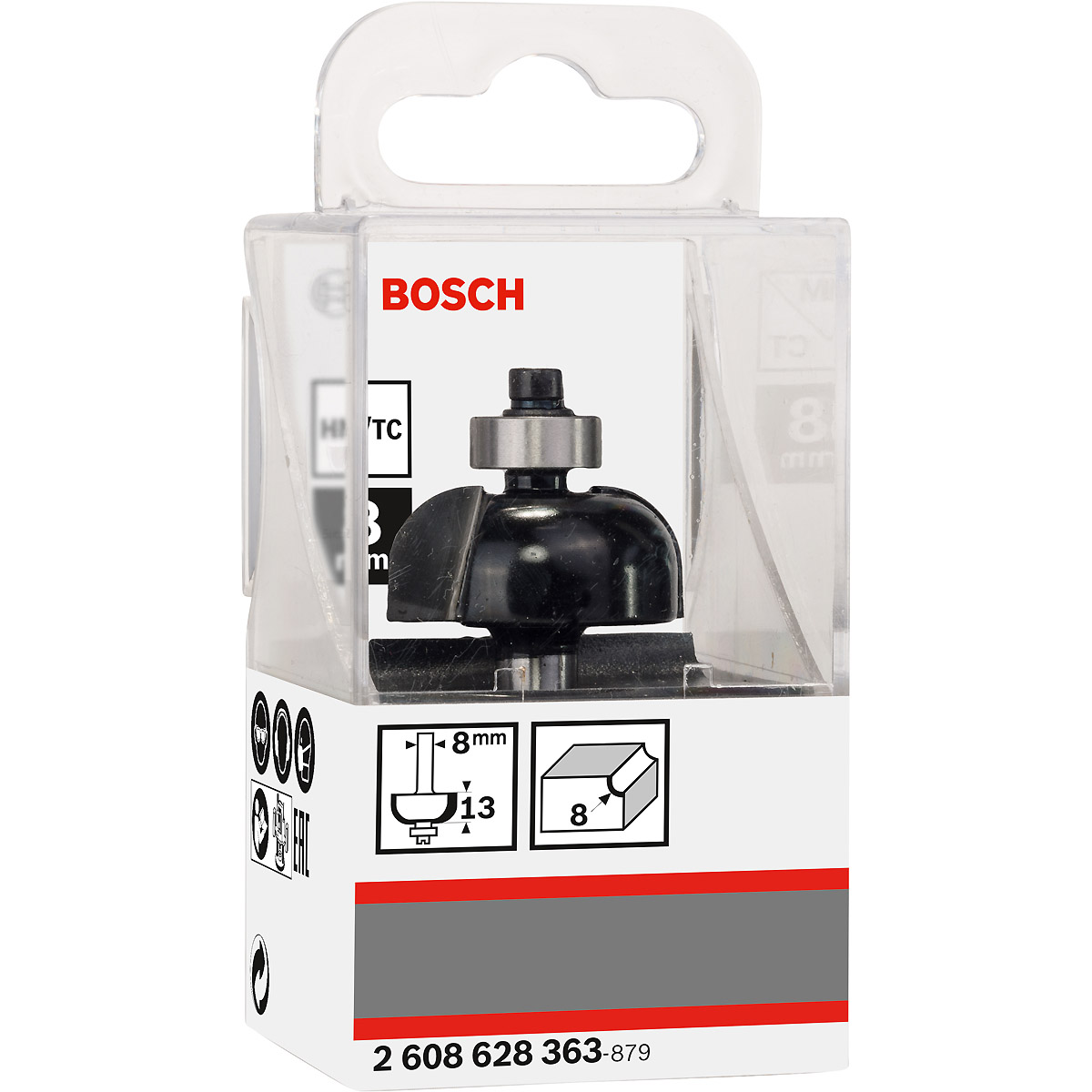 Bosch PRO Hohlkehlenfräser, Standard for Wood