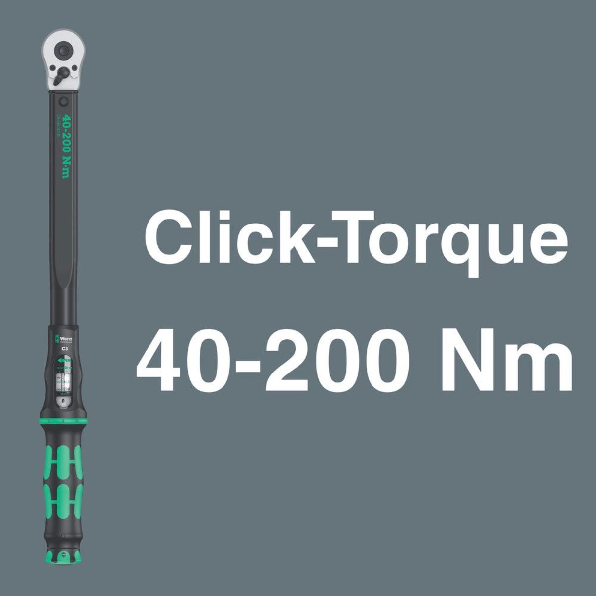 Wera Click-Torque C 3 Set 1, 40-200 Nm, 13-teilig