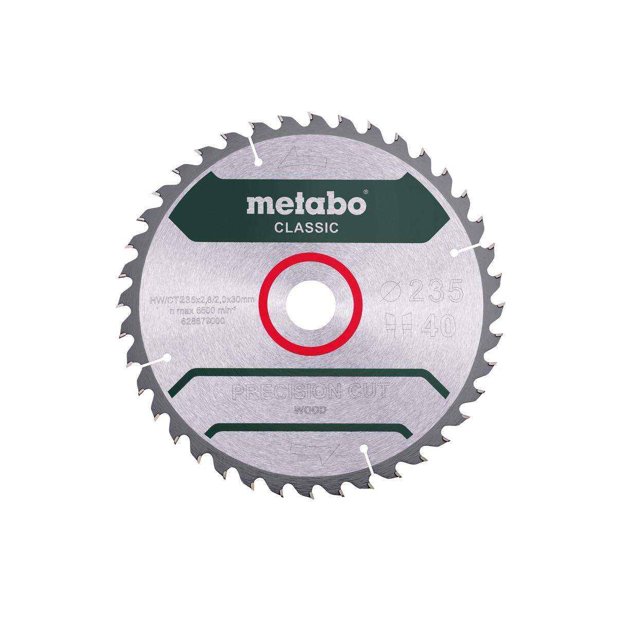 Metabo Sägeblatt precision cut wood - classic WZ 15° - Blister