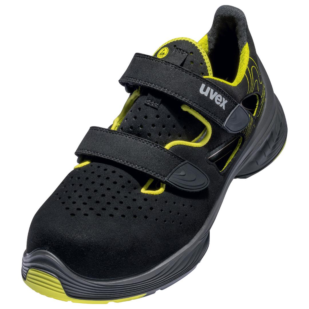 uvex 1 G2 Sicherheitsschuh S1 Sandalen gelocht