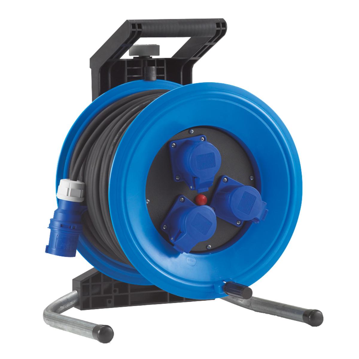 HEDI Kunststoff-Kabeltrommel Professional Plus Ø 320 mm, schwarz