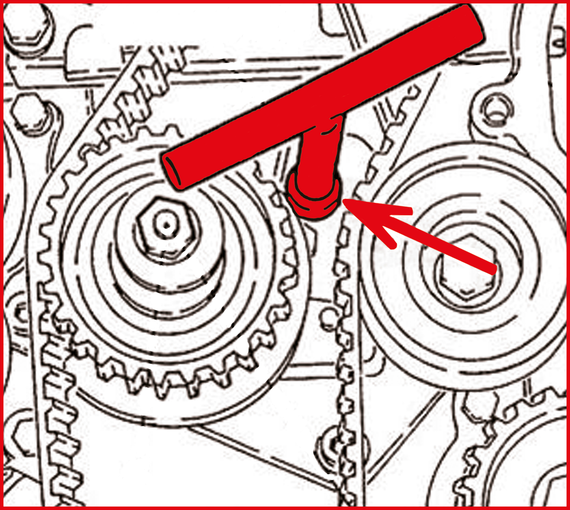 KS Tools Spannrollenschlüssel für Fiat