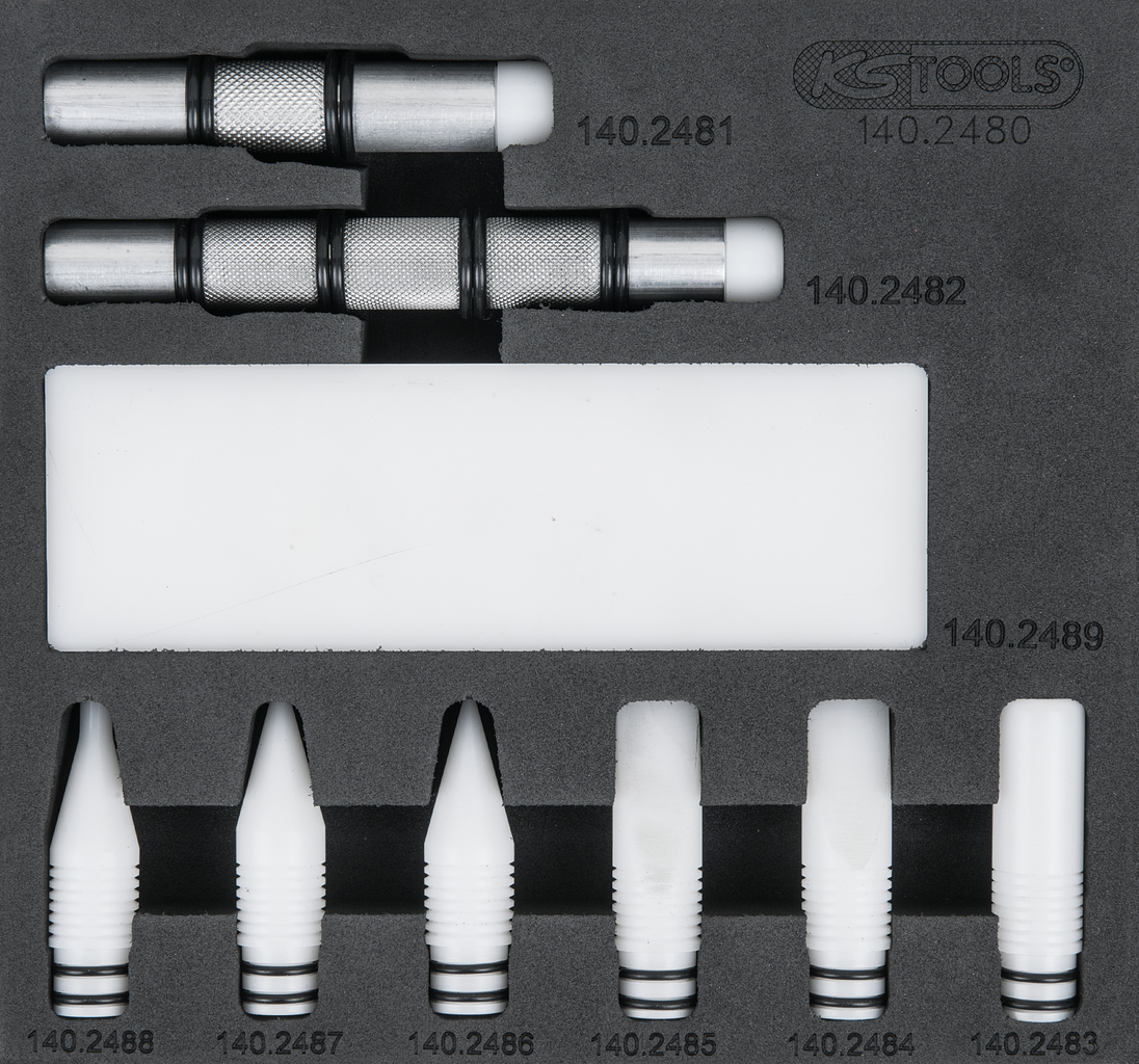 KS Tools Rückschlagdorn-Satz, 10-tlg
