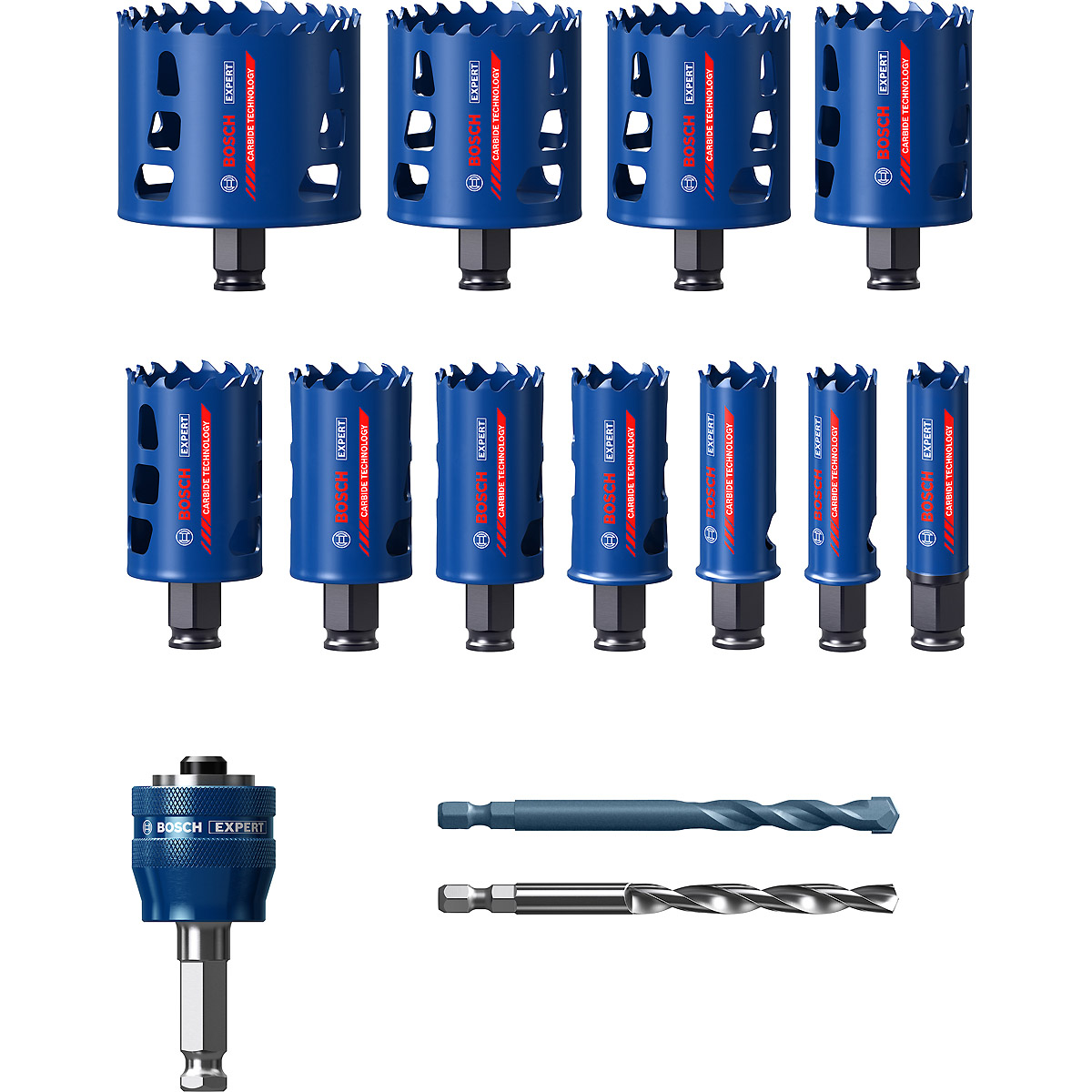 Bosch EXPERT Lochsäge ToughMaterial-Set 13tlg EX