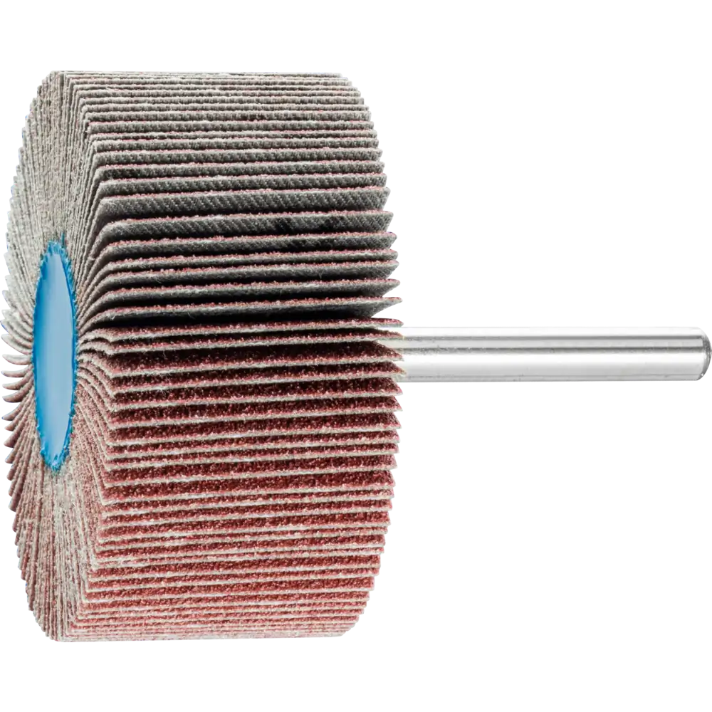 PFERD TOOLS Korund Fächerschleifer F Schaft 6 mm für Feinschliff und Finish, 1 Stück