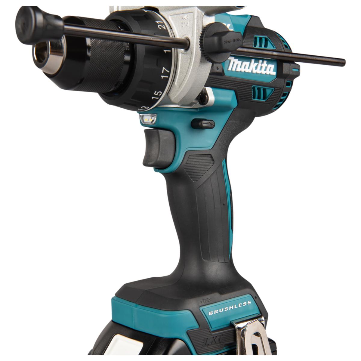 Makita Akku-Schlagbohrschrauber LXT 18V, max 141 Nm, 0-2.100 min(-1) - DHP492RTJ