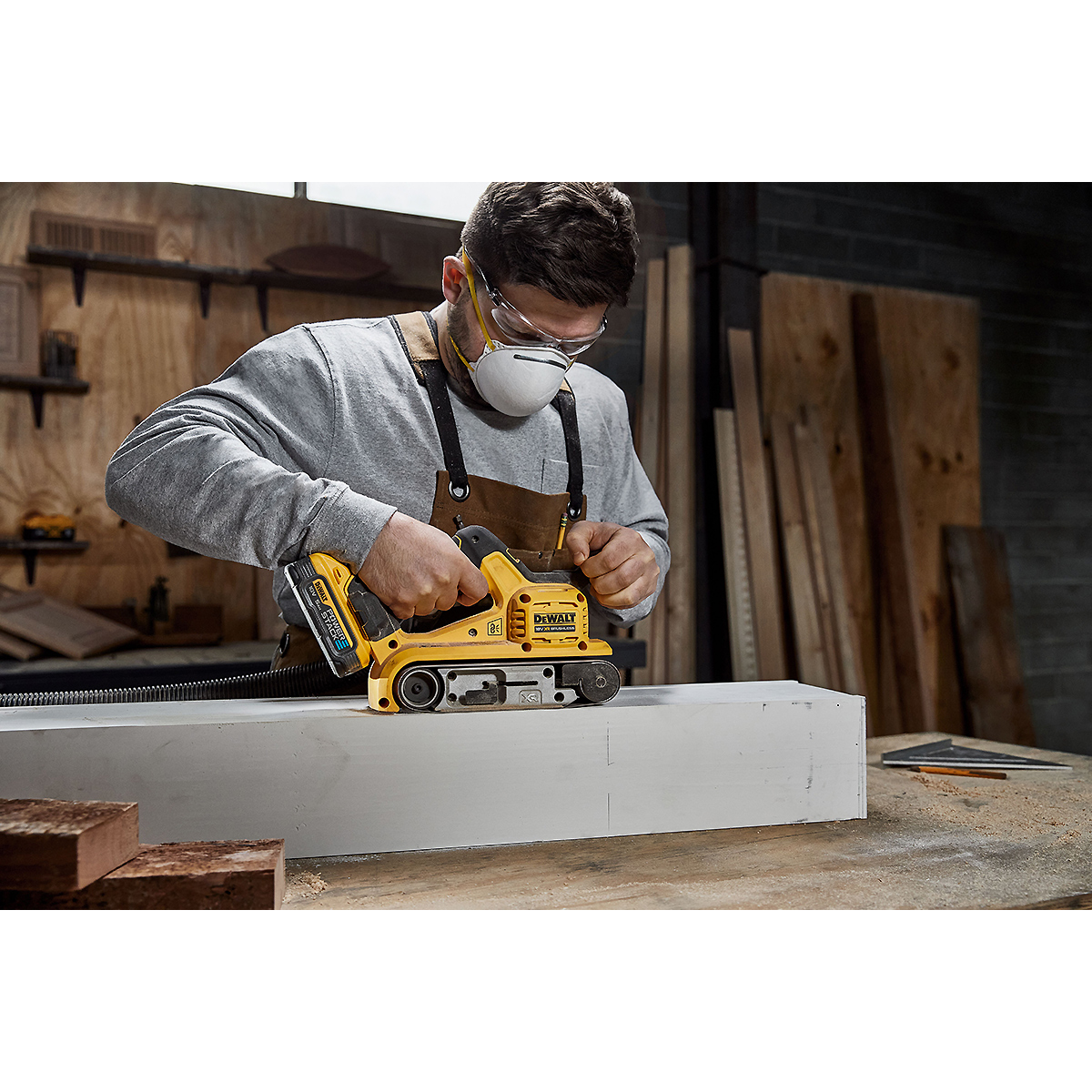 DEWALT Akku-Bandschleifer 18V Basisversion