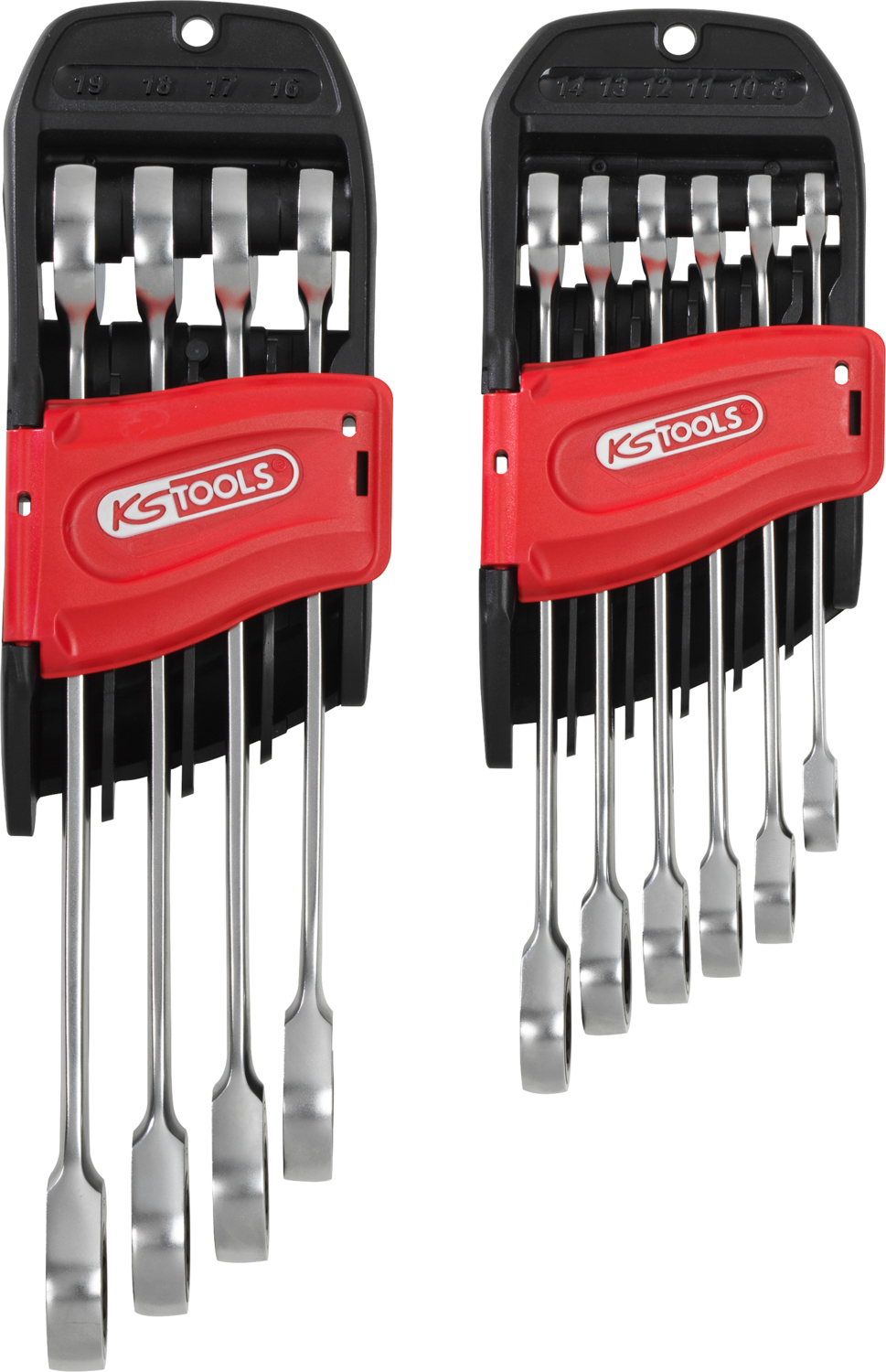 KS Tools GEARplus Ratschenringmaulschlüssel-Satz, 10-tlg