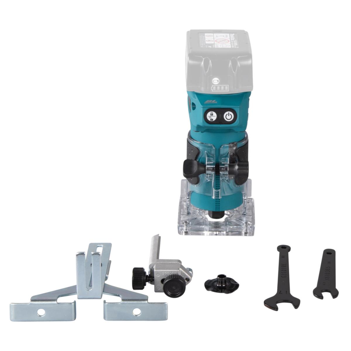 Makita Akku-Kantenfräse 6 mm - 30.000 U/min - DRT52Z