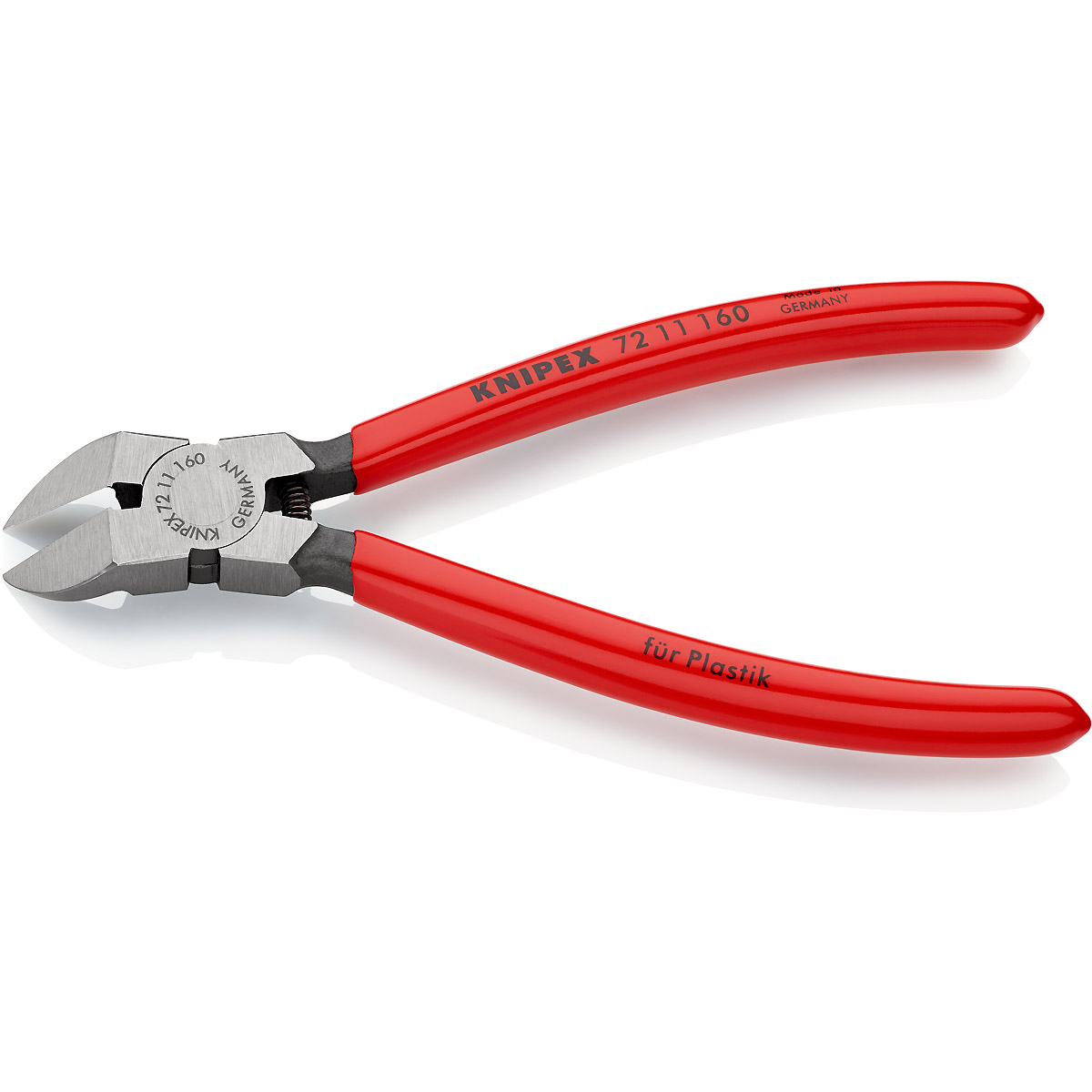 KNIPEX Seitenschneider für Kunststoff angewinkelt