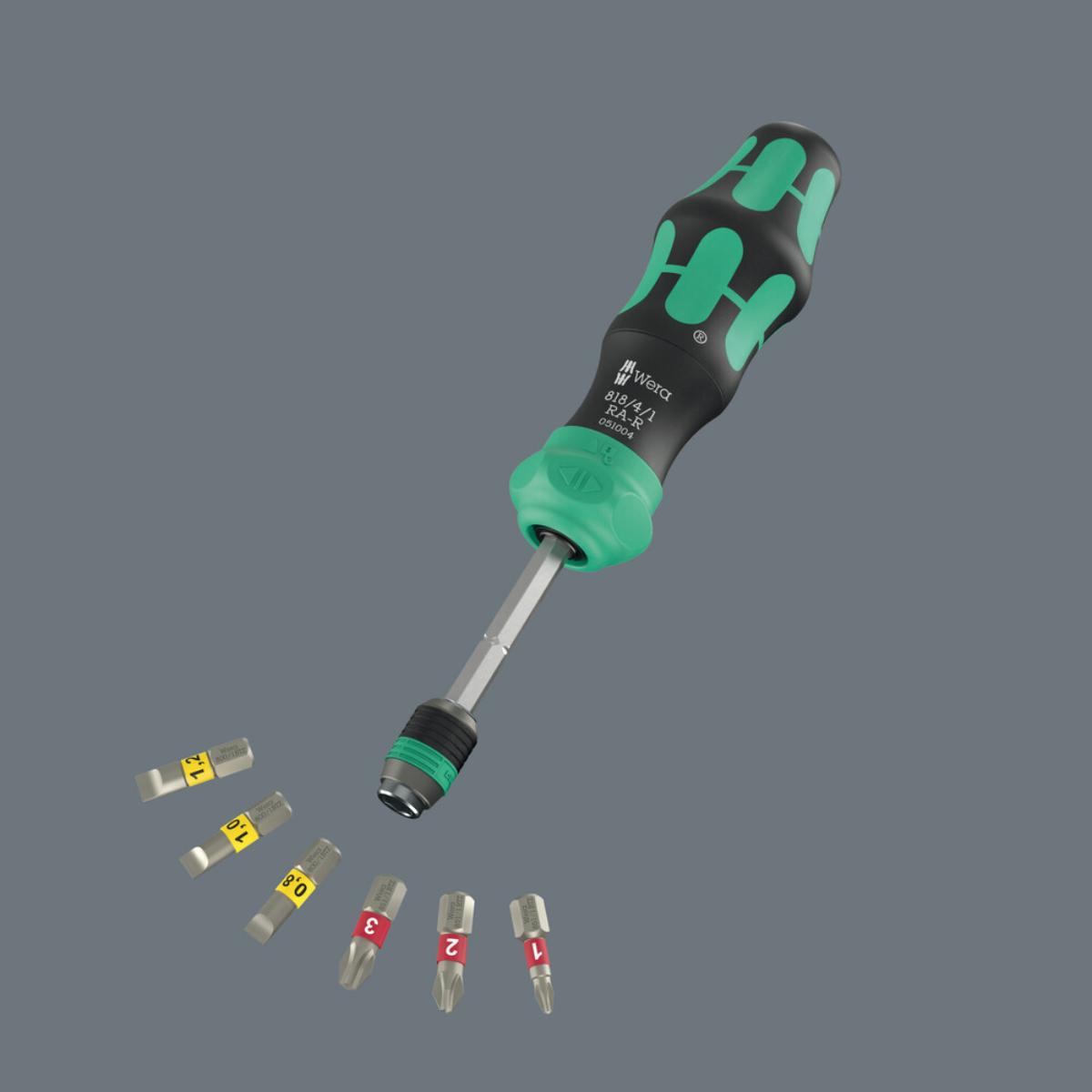 Wera Kraftform Kompakt 25 RA-R mit Tasche, 6-teiliges Set