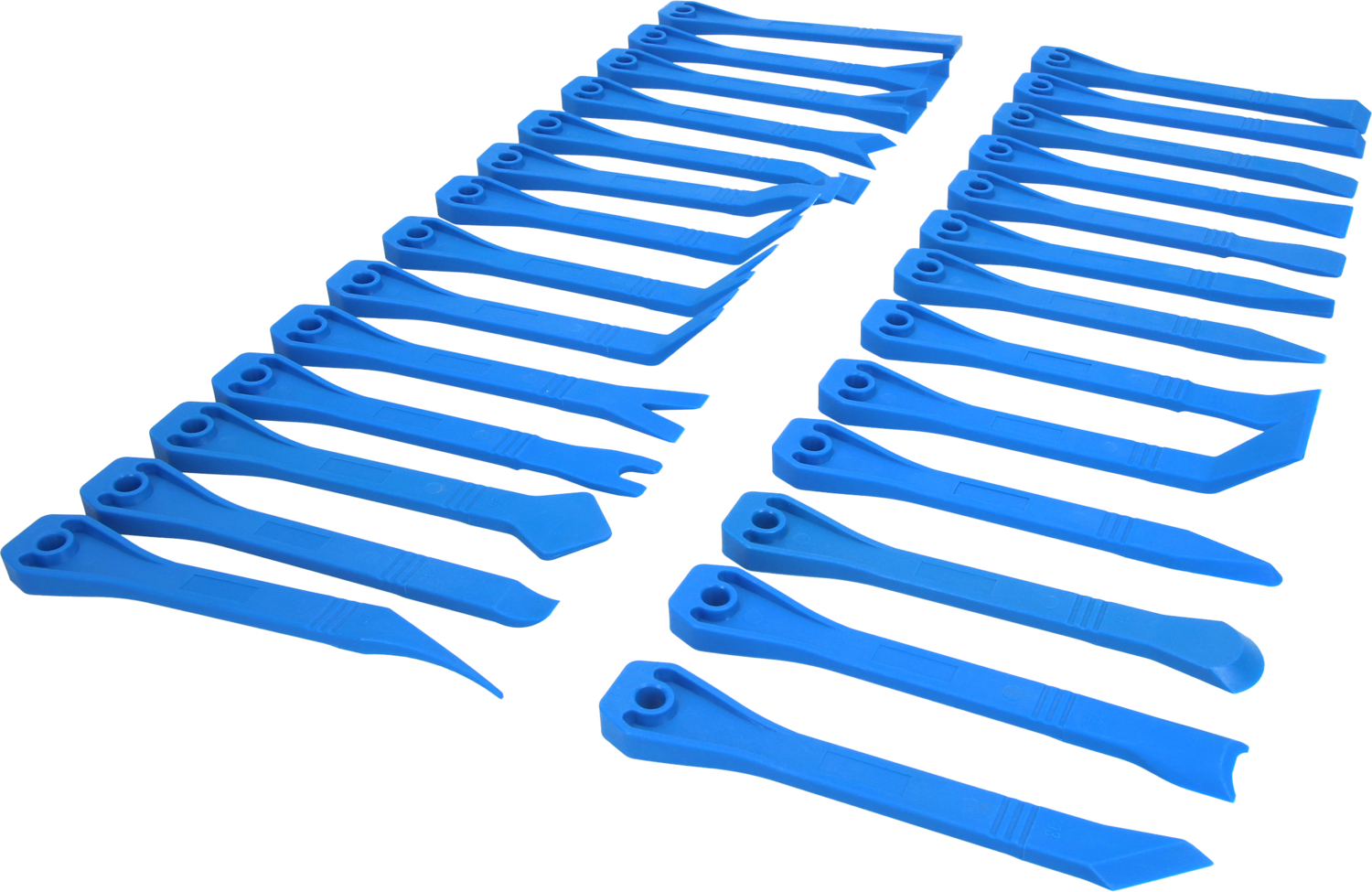 Brilliant Tools Zierleistenkeile-Satz, 27-tlg - BT511055