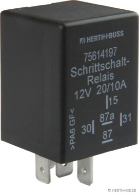 HERTH&BUSS Relais, Arbeitsstrom, 12 V, 20 A, 5 pins