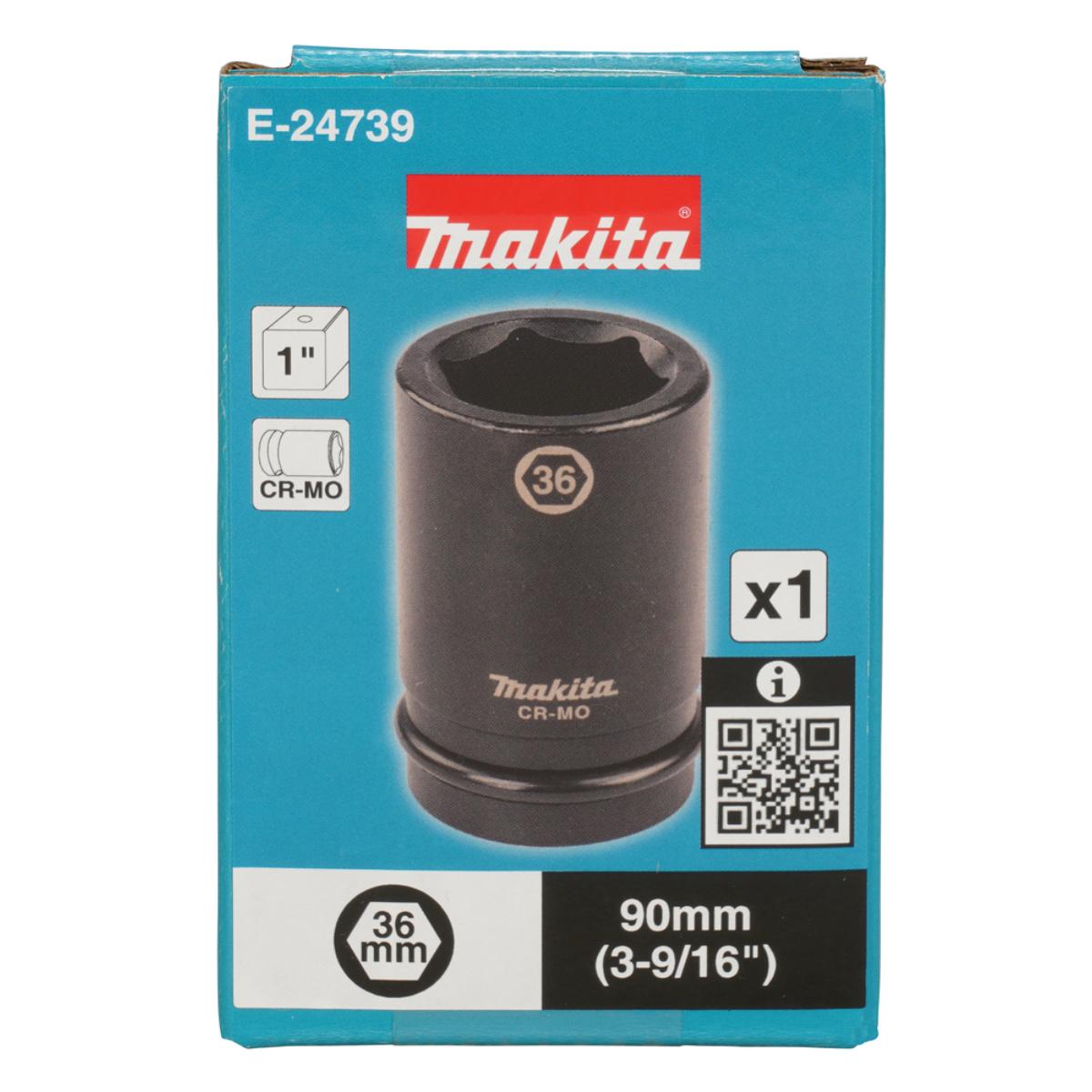 Makita Schlagnuss 1 Zoll - inkl. O-Ring und Stift - CR-MO