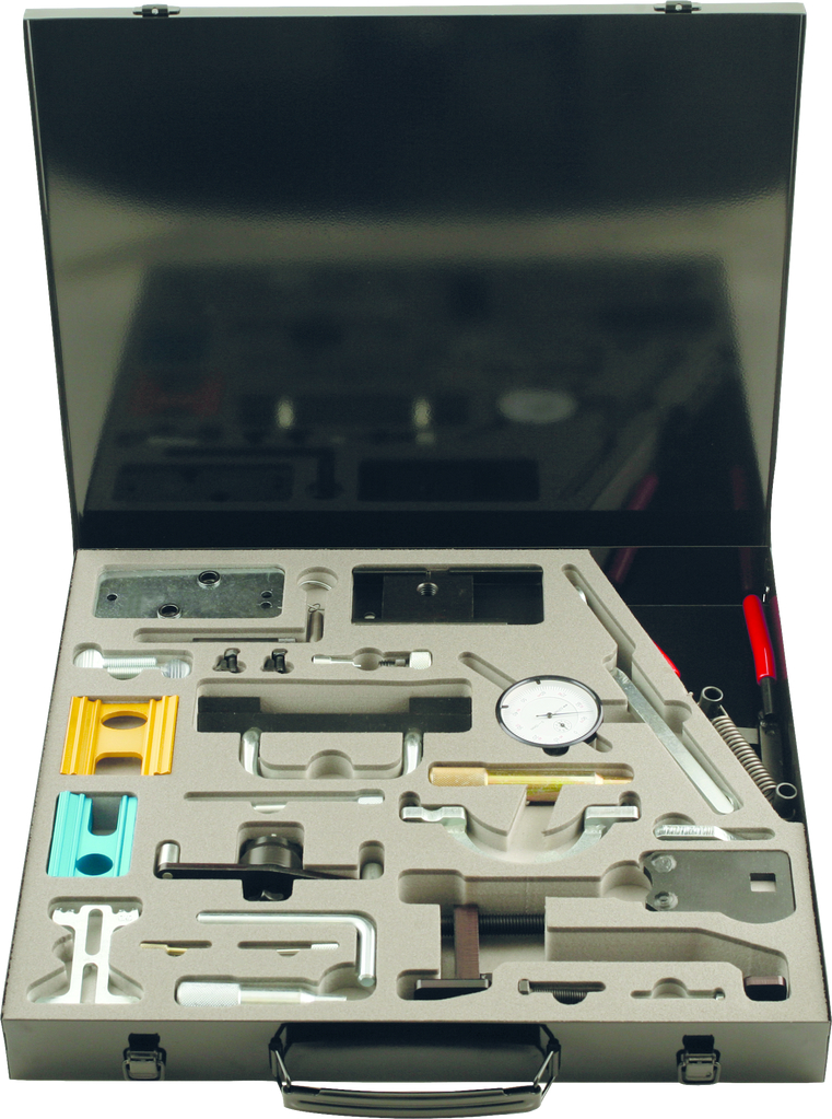 KS Tools Motoreinstell-Werkzeug-Satz für GM - Isuzu - Opel - Saab, 36-tlg