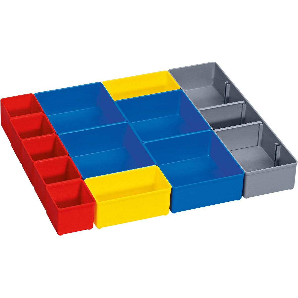 Bosch i-BOXX 53 inset box Set 12 Stück für Boxen für Kleinteileaufbewahrung
