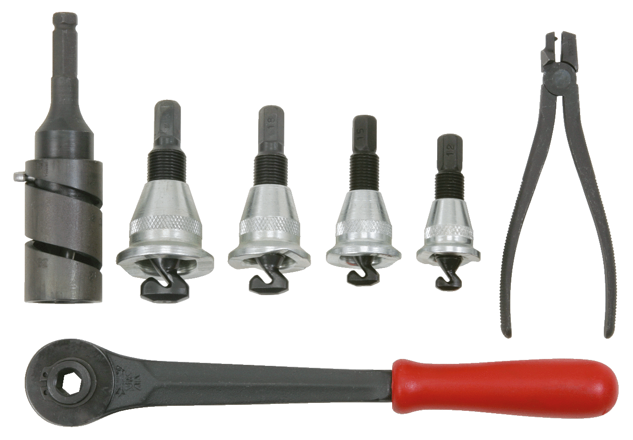 KS Tools Aushalser-Satz 12-22mm, 7-tlg