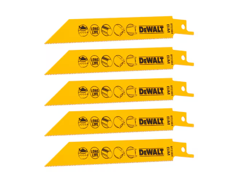 DEWALT Säbelsägeblatt BIM Metall 152mm