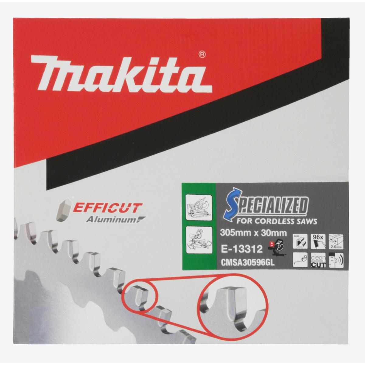 Makita Sägeblatt 305x2,0x30 mm, 96Z EFFICUT - E-13312