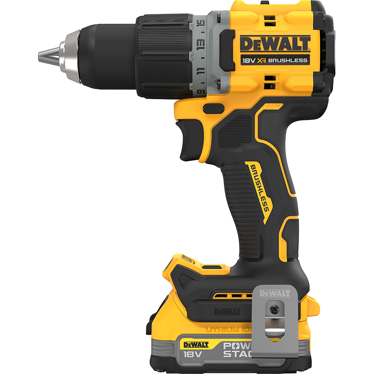 DEWALT 2-Gang-Akku-Bohrschrauber 18V + 2 Akku + Schnellladegerät