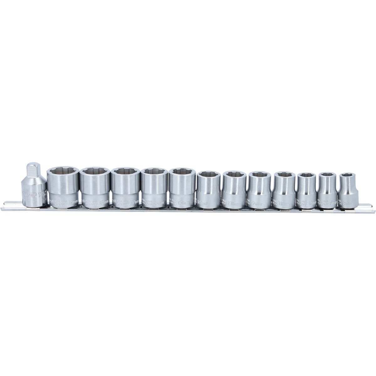 KS Tools 3/8 Zoll RESCUEpower Stecknuss-Satz, 13-tlg 8-19mm