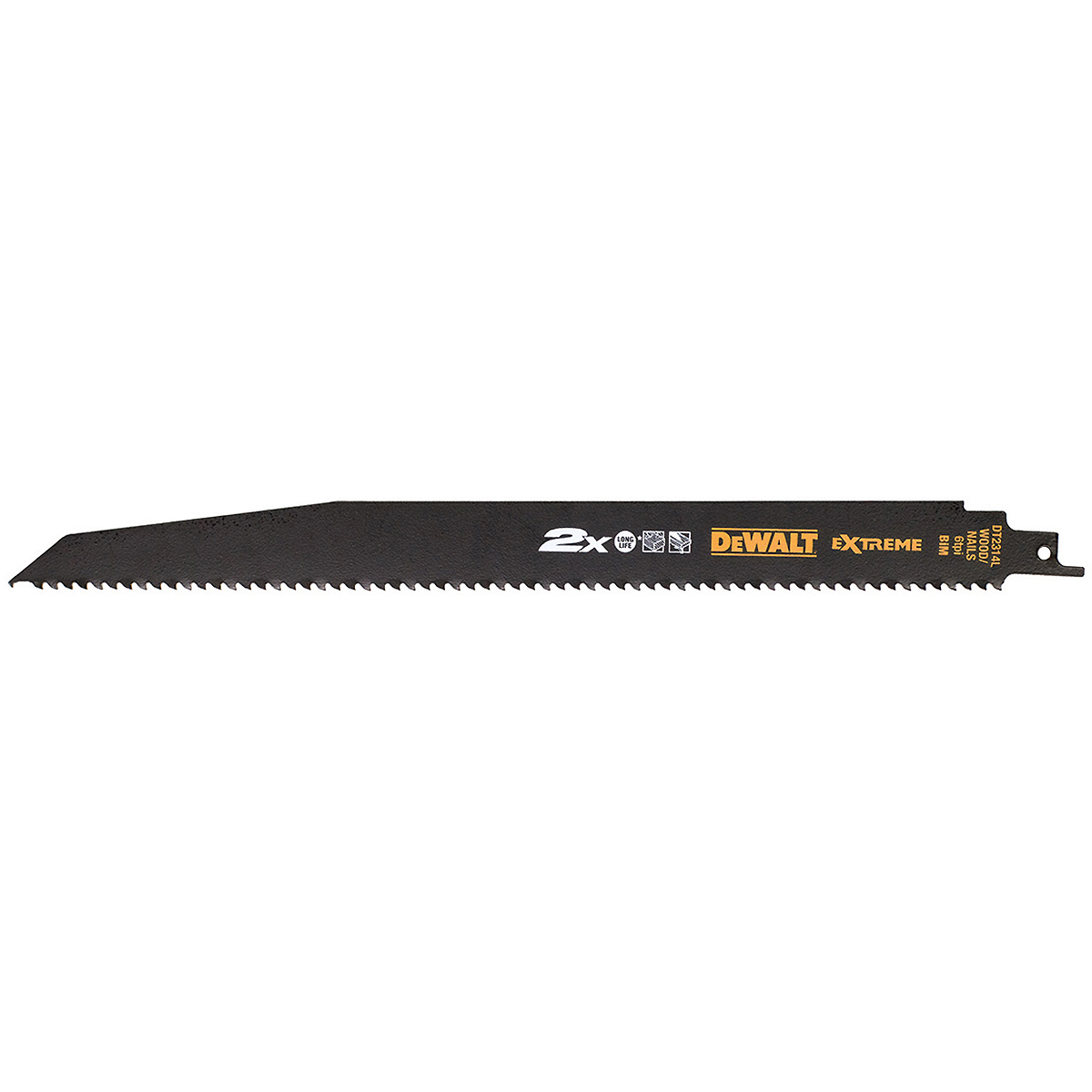 DEWALT EXTREME Bi-Metall Säbelsägeblatt für Holz 5 Stück