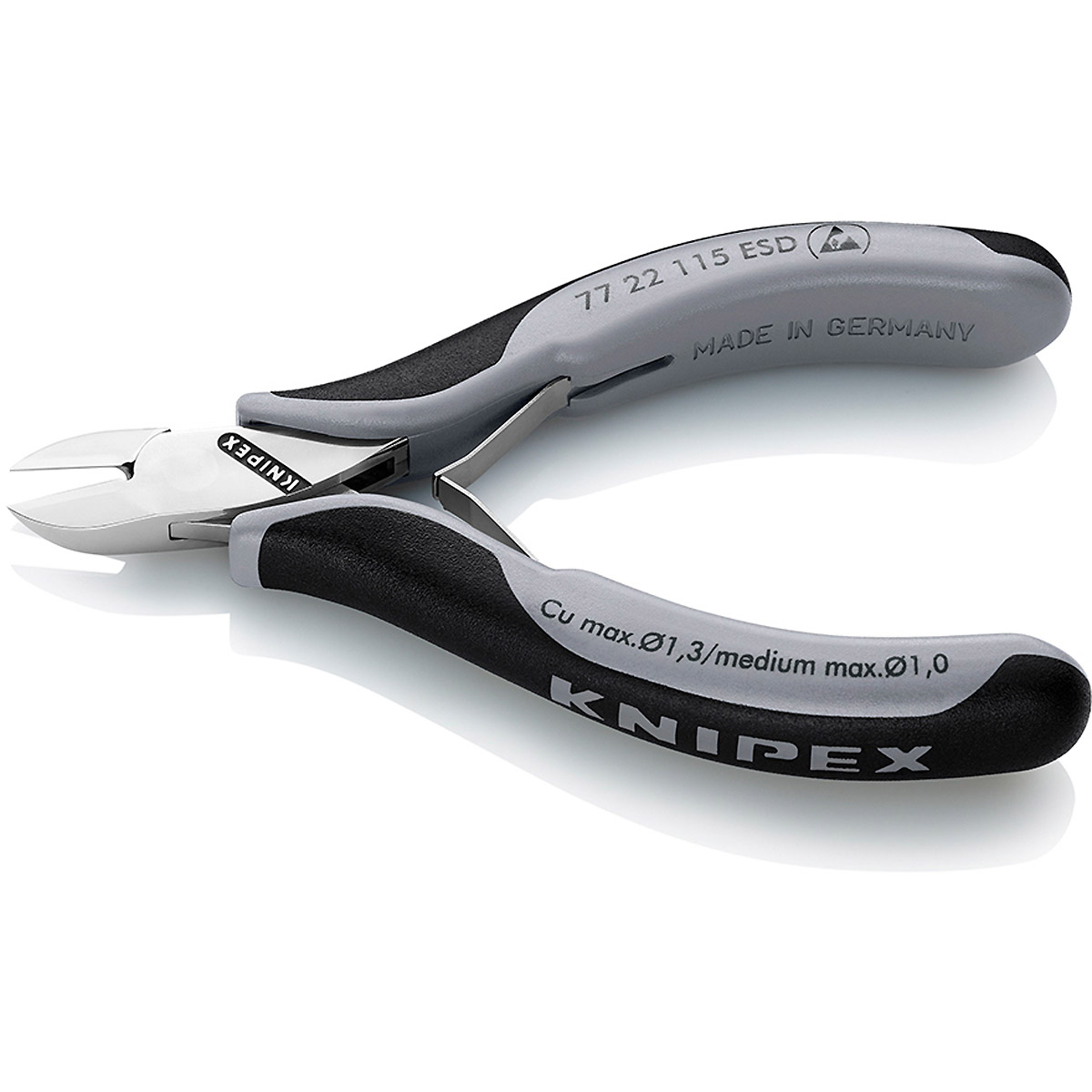 KNIPEX Elektronik-Seitenschneider ESD