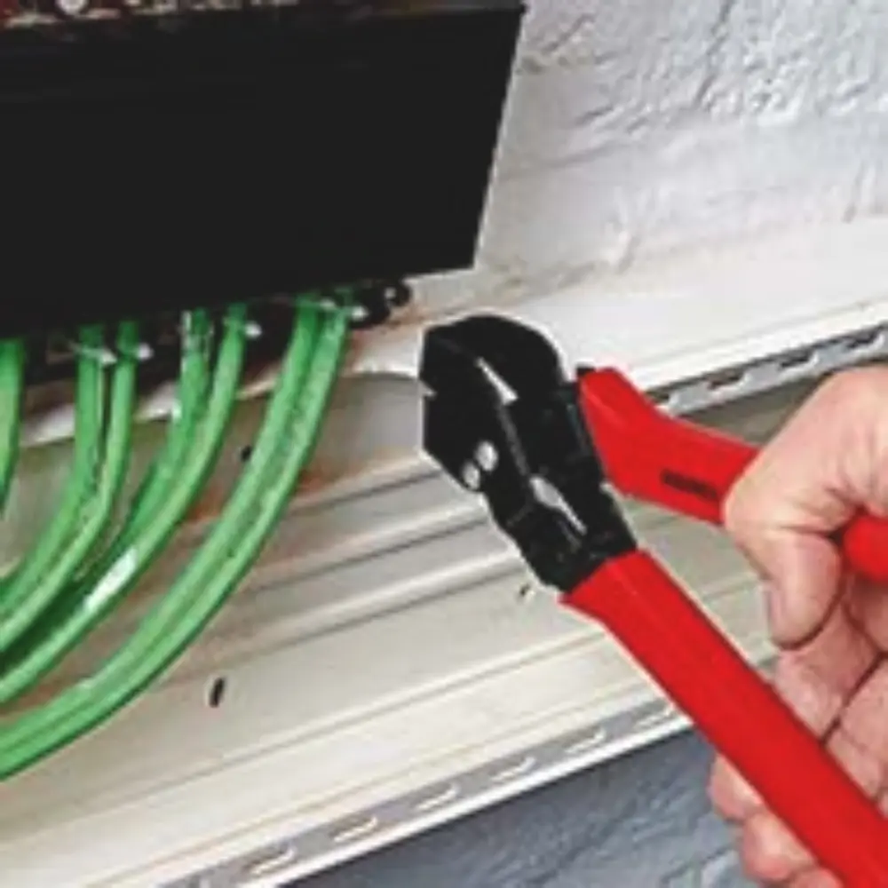 KNIPEX Ausklinkzange mit Kunststoff-Hüllen brüniert 250 mm