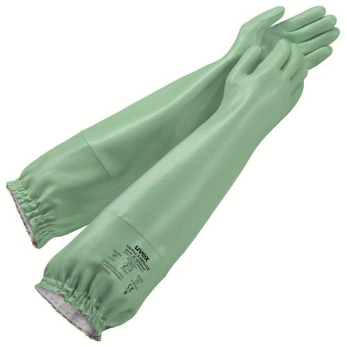 uvex rubiflex S NB60SZ Chemikalienschutzhandschuh 