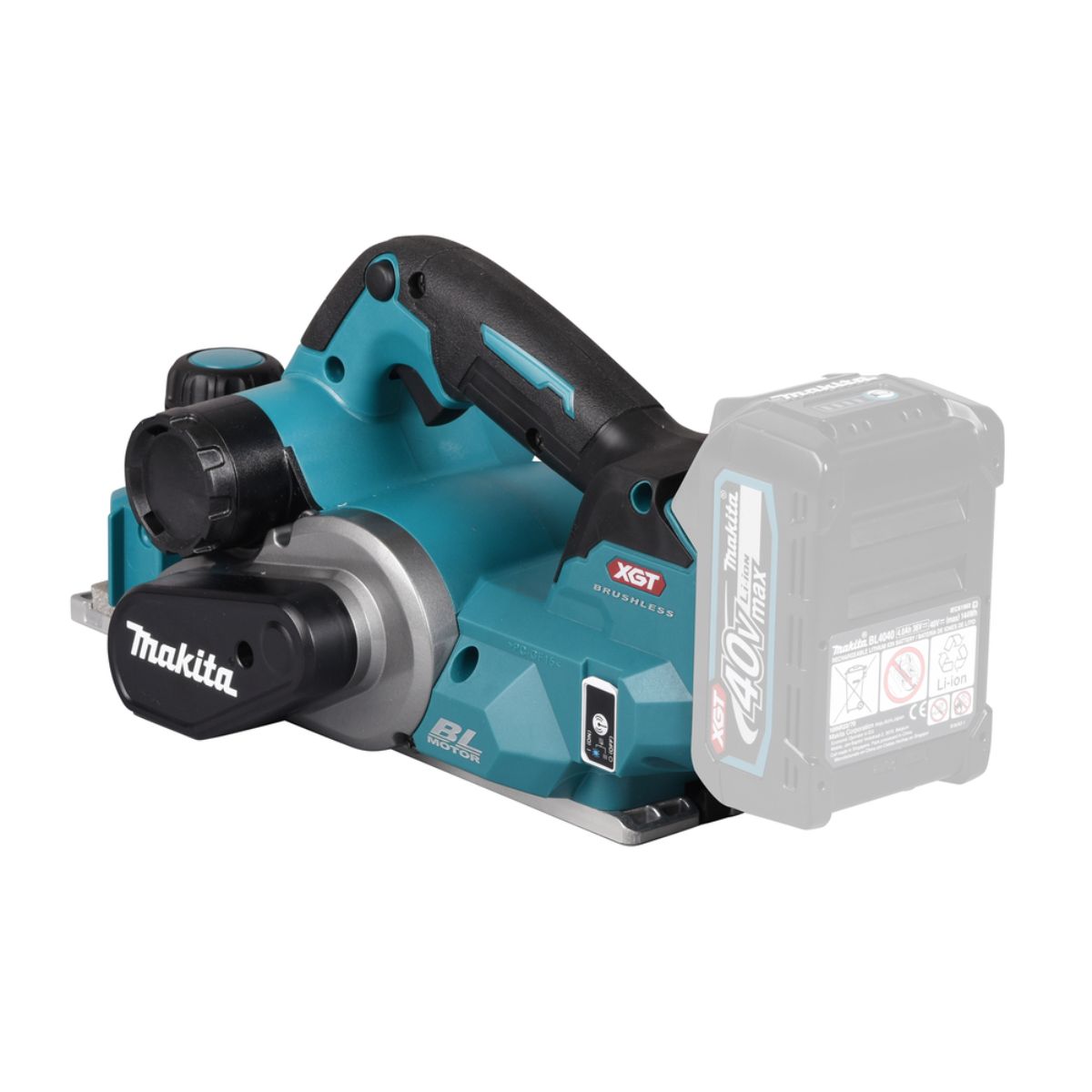 Makita Akku-Hobel 40V max. (ohne Akku, ohne Ladegerät) KP001GZ