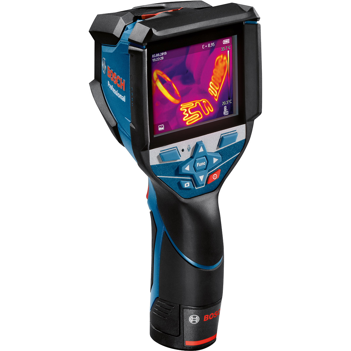 Bosch Wärmebildkamera GTC 600 C mit 1x Akku GBA 12V 2.0Ah