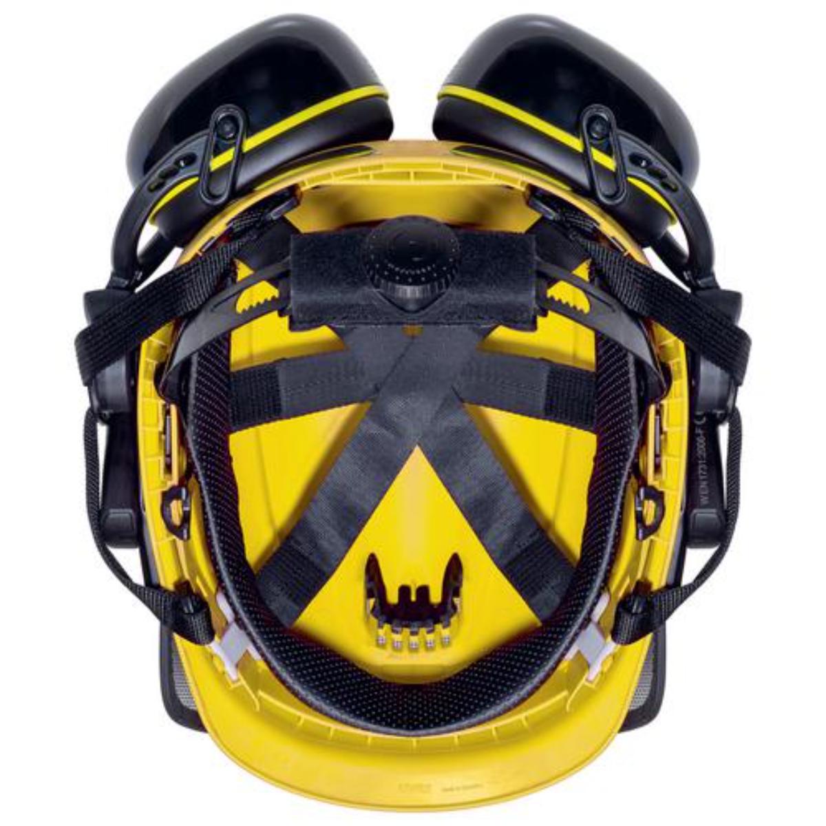 uvex pheos forestry Schutzhelm inkl. Waldarbeiter-Set - pheos B-S-WR, pheos Waldarbeitervisier u. ph