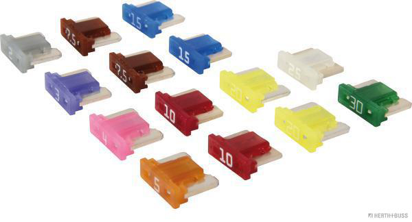 HERTH&BUSS Sicherungssatz, Low Profile MINI, 2 - 30 A, 14 pcs