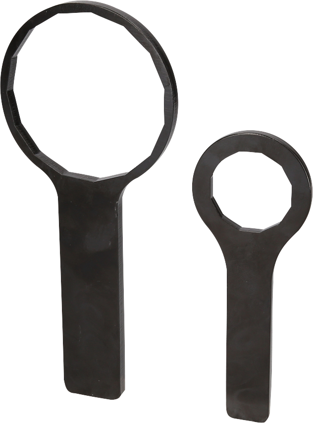 KS Tools 1/2" Ölfilterschlüssel-Satz für Mitsubishi, Ø 86-41 mm - 15-12 Flächen, 2-tlg