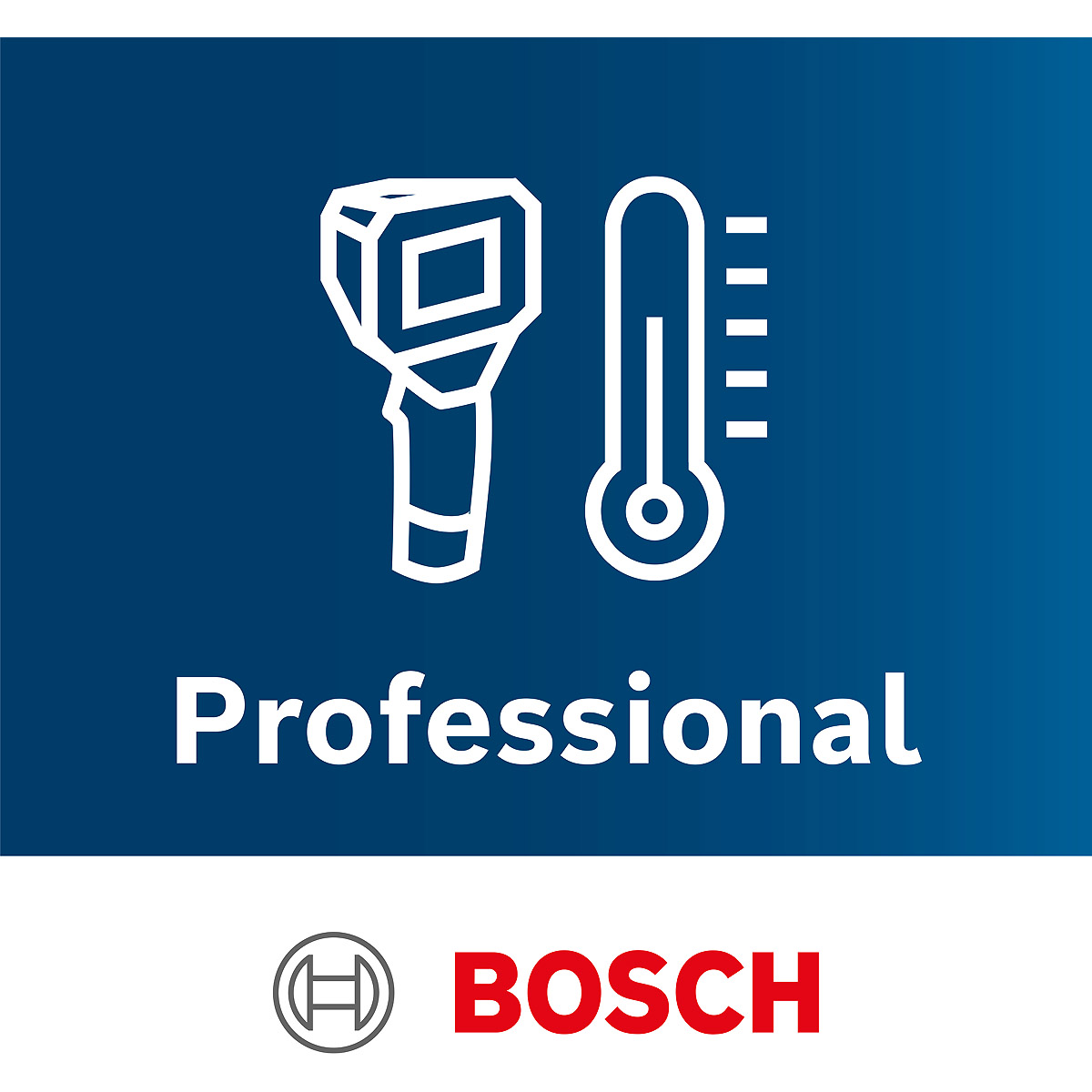 Bosch Thermodetektor GIS 1000 C in L-BOXX 136 mit 1 x Akku GBA 12V 2.0Ah