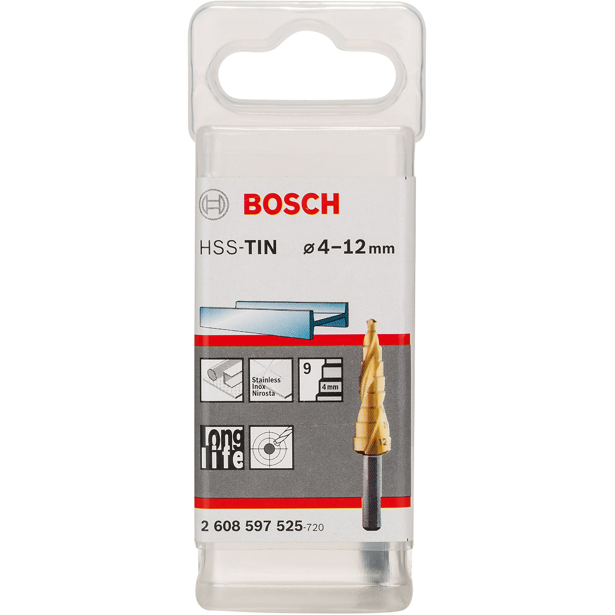 Bosch Stufenbohrer HSS-TiN
