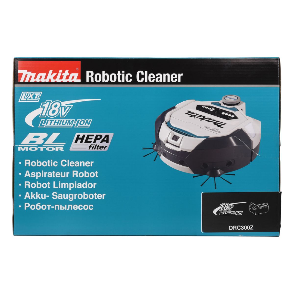 Makita Akku-Saugroboter 18V (ohne Akku, ohne Ladegerät) DRC300Z