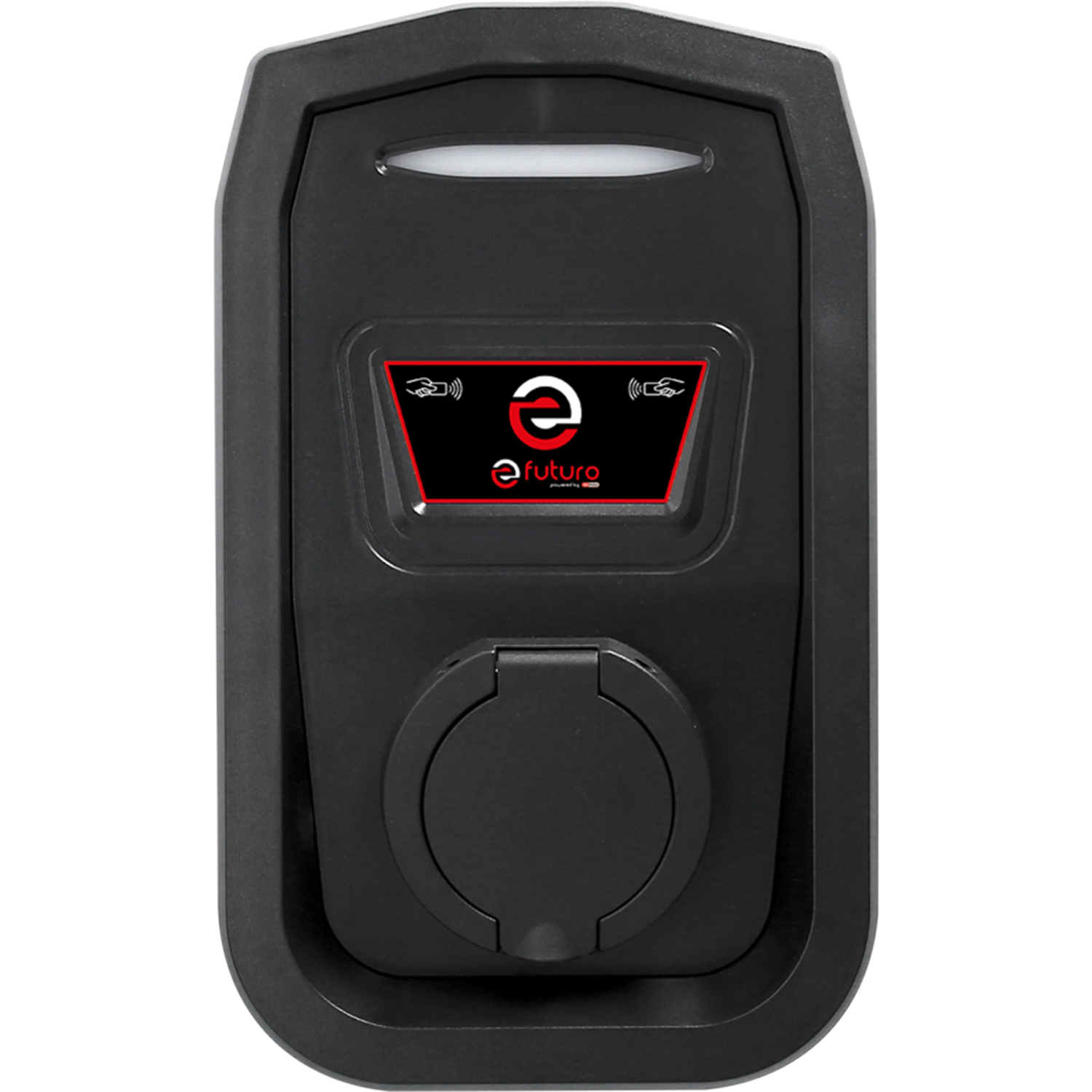 efuturo Wallbox mit Typ 2 Steckdose, 1 Phase, bis zu 7,4 kW, 32 A, 230 V, mit RFID, mit Stromzähler