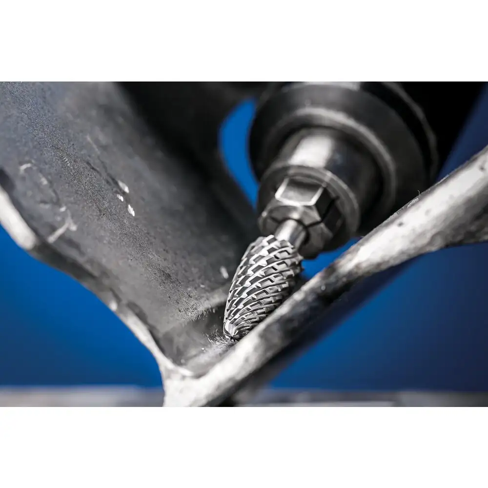 PFERD TOOLS Hartmetall Hochleistungsfrässtift Rundbogen RBF TITANIUM für Titan