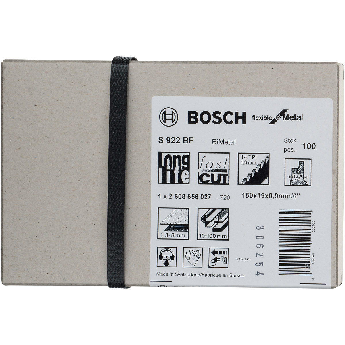 Bosch Säbelsägeblatt S 922 BF, Flexible for Metal